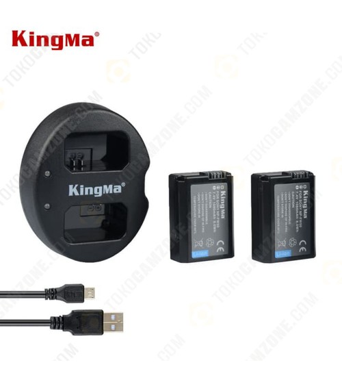 Kingma Dual Battery Charger + 2 Battery NP-FW50